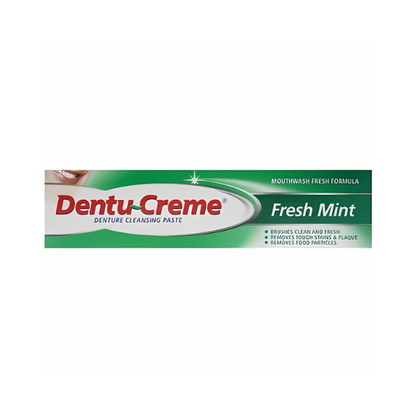 Dentu-Creme Denture Cleansing Paste Fresh Mint 75ml