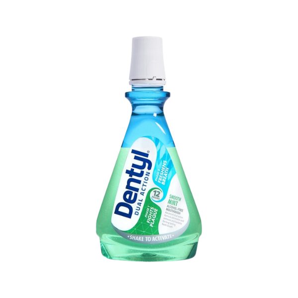Dentyl Dual Action Smooth Mint CPC Mouthwash 500ml