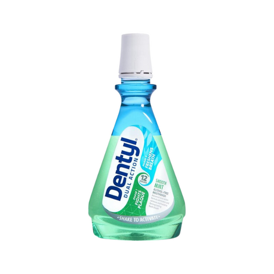 Dentyl Dual Action Smooth Mint CPC Mouthwash 500ml