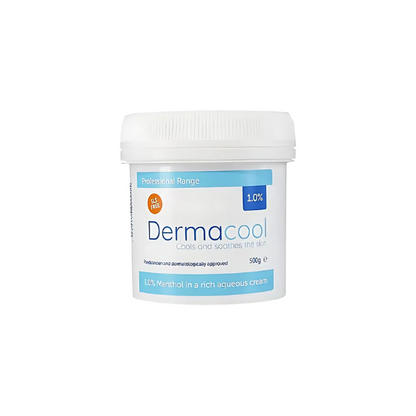 Dermacool 1% Menthol Aqueous Cream Tub - 500g