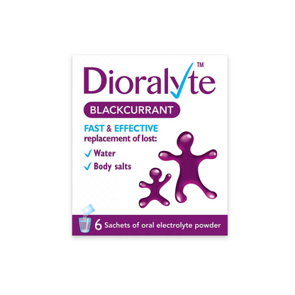 Dioralyte Relief Blackcurrant 6 Sachets