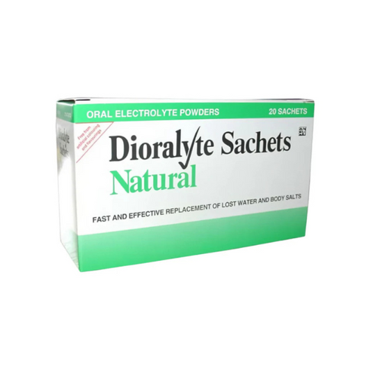 Dioralyte Natural 20 Satchets