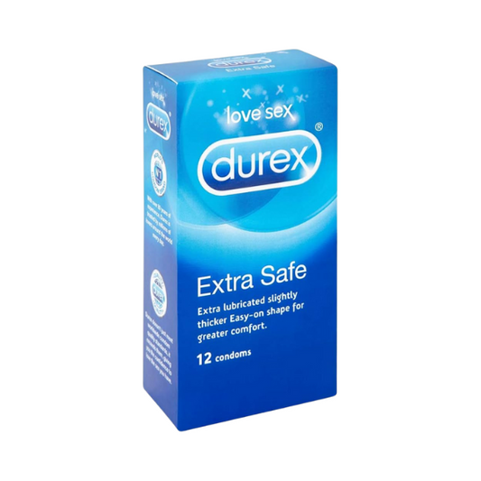 Durex Extra Safe Thick Condoms - 12 pack