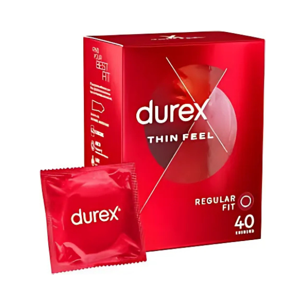 Durex Thin Feel Extra Lubricated Condoms -12 Pack