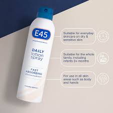 E45StraightforwardSkincareDailyLotionSpray200ml