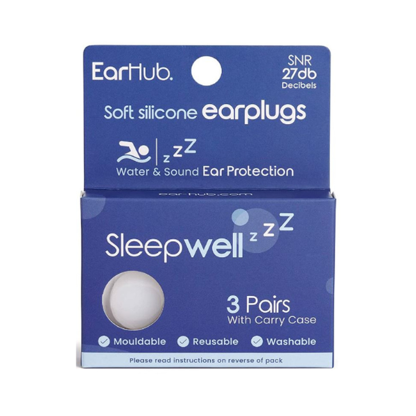 EarHub Sleepwell Soft Silicone Earplugs