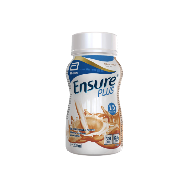 Ensure Plus Chocolate Flavored Nutritional Drink, 200ml (x15 Bottles)