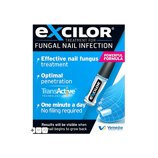 Excilor Solution Fungal Nail Infection Treatment - 3.3ml