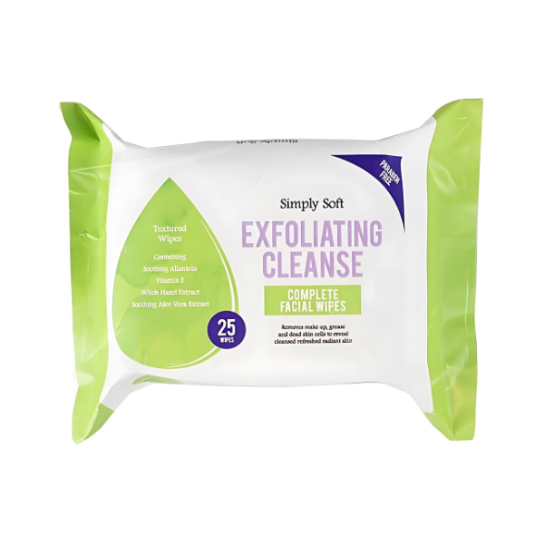 Exfoliating Cleanse Face Wipes - 25 Package (with Pdq)