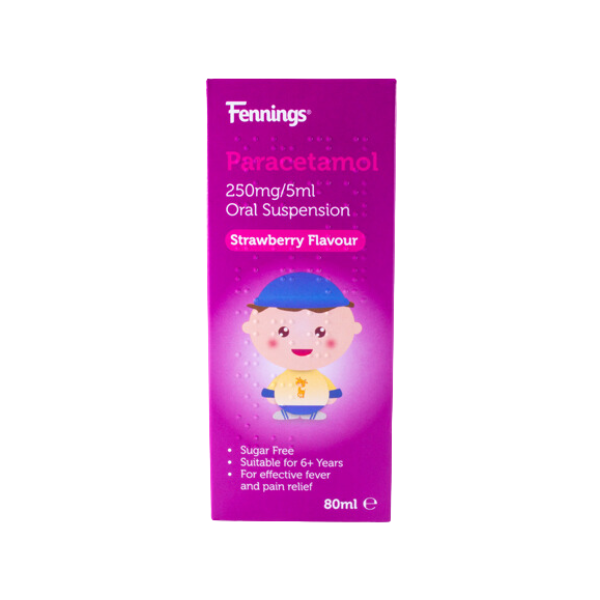 Fennings Paediatric Oral Suspension 250mg/5ml 80ml
