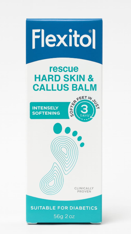 Flexitol Rescue Hard Skin & Callus Balm 56g