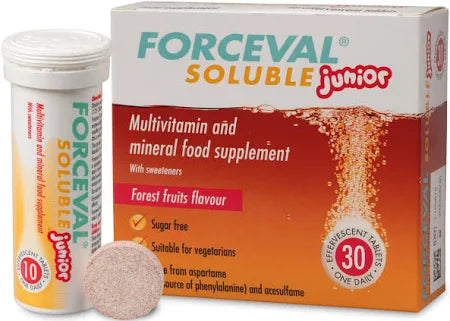 Forceval Soluble Junior Effervescent Tablets – Pack of 301