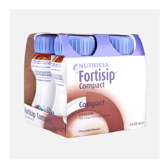 Fortisip Compact Chocolate 125ml Pack of 4