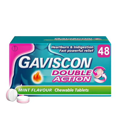 Gaviscon Double Action Tablets - Peppermint Flavour