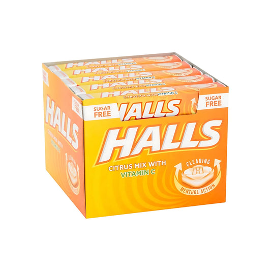 Halls Citrus with Vitamin C - Sugar Free