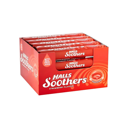 Halls Soothers Strawberry