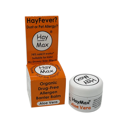 Haymax Aloe Vera Organic Pollen Balm For Hayfever 5ml