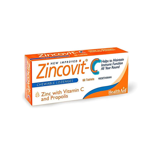 HealthAid Zincovit-C Chewable Lozenges 60 Tablets