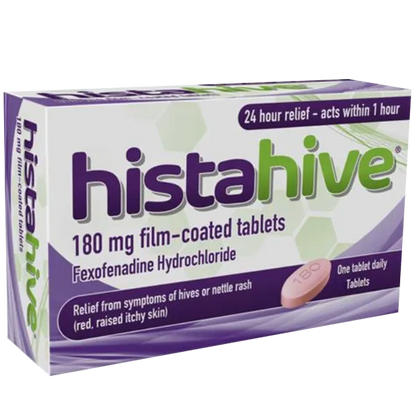 Histahive Fexofenadine 180mg Tablets