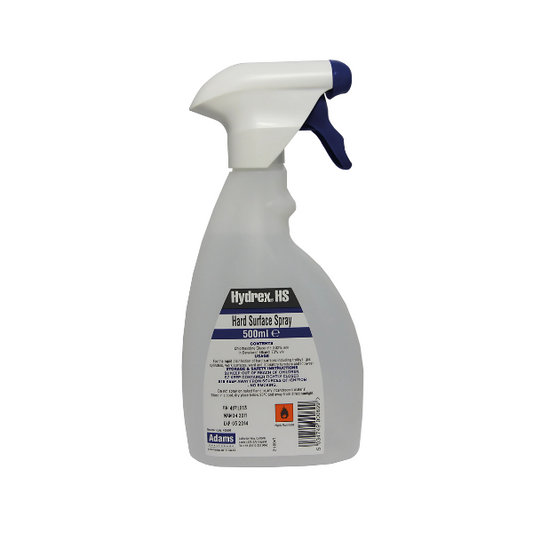 Hydrex Hard Surface Spray - Chlorhexidine Gluconate 0.02% - 500ml