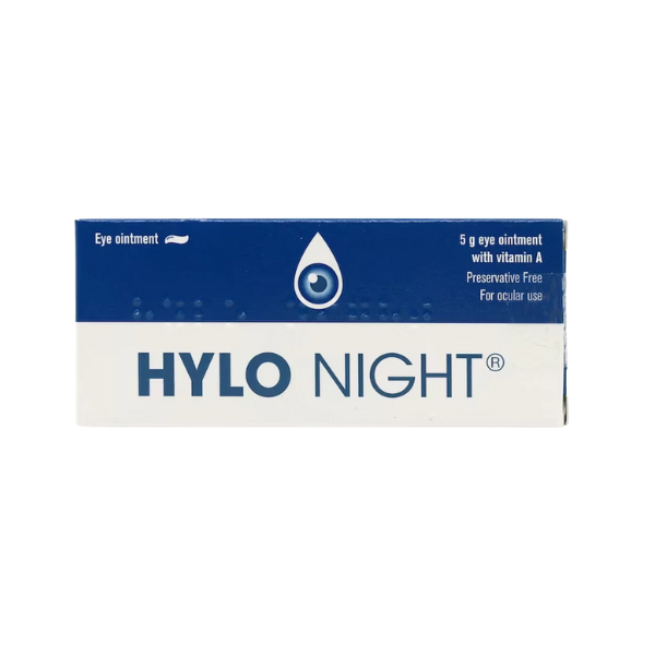 Hylo Night Eye Ointment with Vitamin A 5g