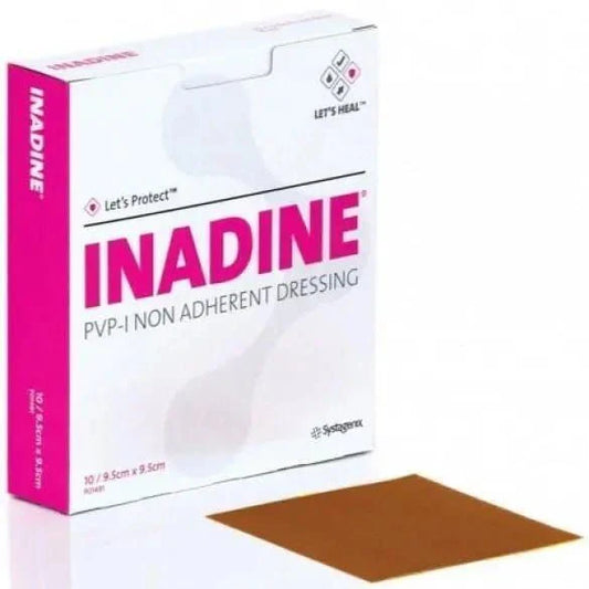 Inadine 5cm X 5cm Non-Adherent Dressings