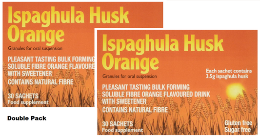 Ispaghula Husk Orange 30 Sachets – Double Pack