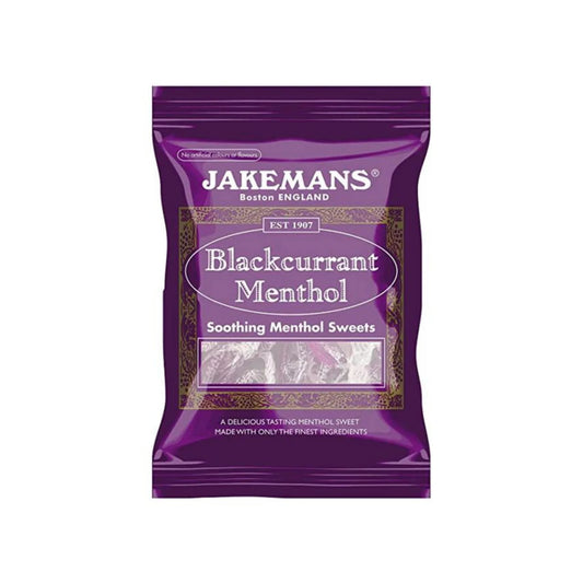 Jakemans Blackcurrant Menthol Soothing Menthol Sweets 73g