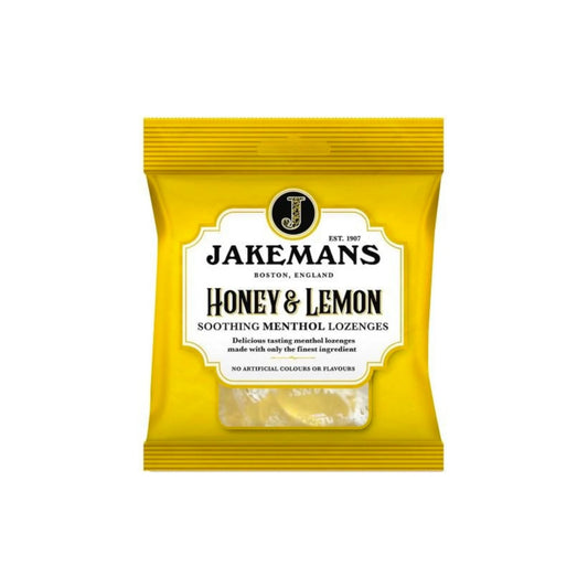 Jakemans Honey & Lemon Menthol Soothing Menthol Sweets 73g