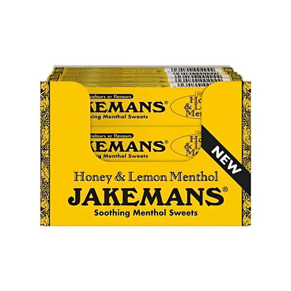 Jakemans Honey & Lemon Soothing Menthol Sweets 41g