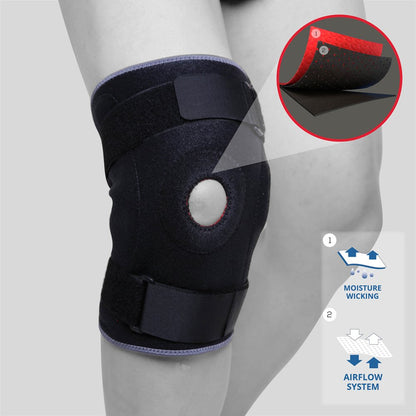 Kedley Aero-Tech Neoprene Hinged Knee Support2