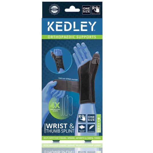 Kedley Combined Wrist & Thumb Splint – Right Hand