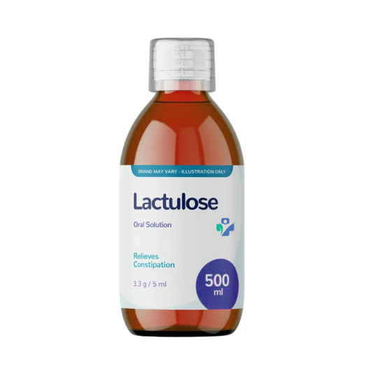 Lactulose Solution 3.3g /5mg for Constipation Relief - 500ml
