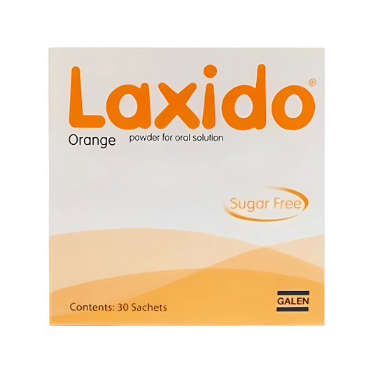 Laxido Orange Macrogol Laxative Sachets (Sugar Free) - 30 Sachets