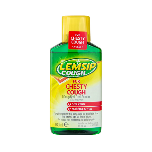 Lemsip Cough For Chesty Cough - 180ml