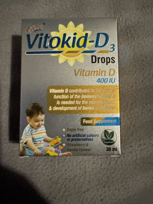 Life on Vitokid - D3  400IU Drops - 30 ml