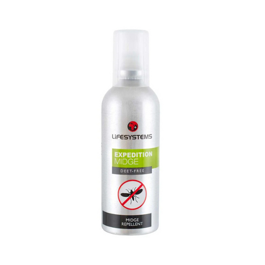 Lifesystems Expedition Midge Repellent DEET Free Spray 100ml