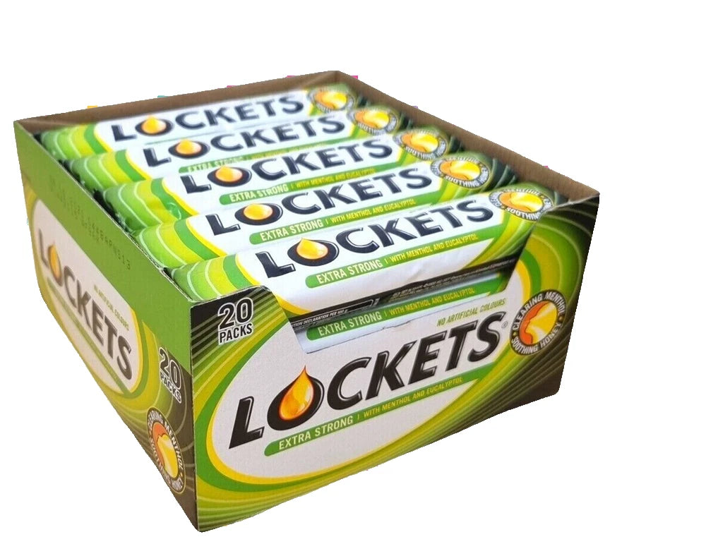 Lockets Extra Strong Roll Pack 43g (Pack of 20)