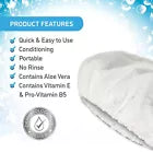 Luxura Shampoo Cap, Conditioning, No Rinse, Pack of 5