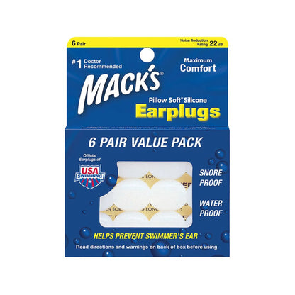 Mack's Pillow Soft Silicone Earplugs