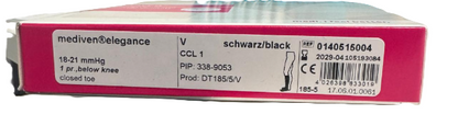 Mediven RAL Graduated Compression Garment CCL1 – Black