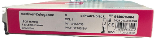 Mediven RAL Graduated Compression Garment CCL1 – Black