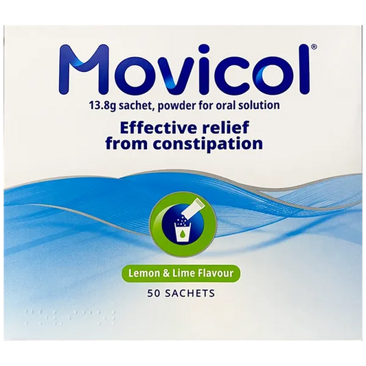 Movicol Lemon & Lime Powder Sachets Pack of 50