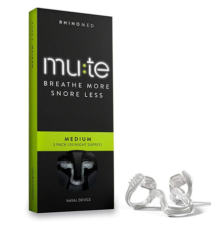 Mute Nasal Snoring Device - Medium (30 Night Supply)