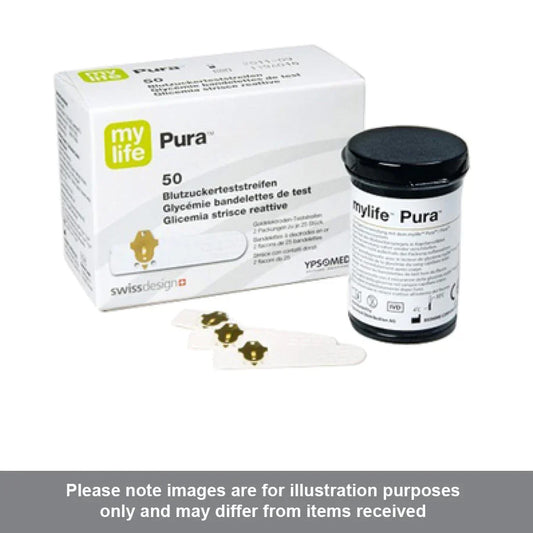 mylife Pura Blood Glucose Test Strips 50s