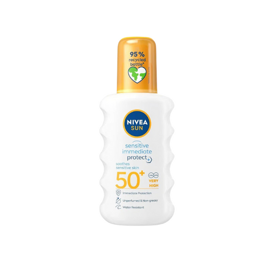NIVEA SUN Sensitive Immediate Protect Allergy Sun Spray SPF50+ 200ml