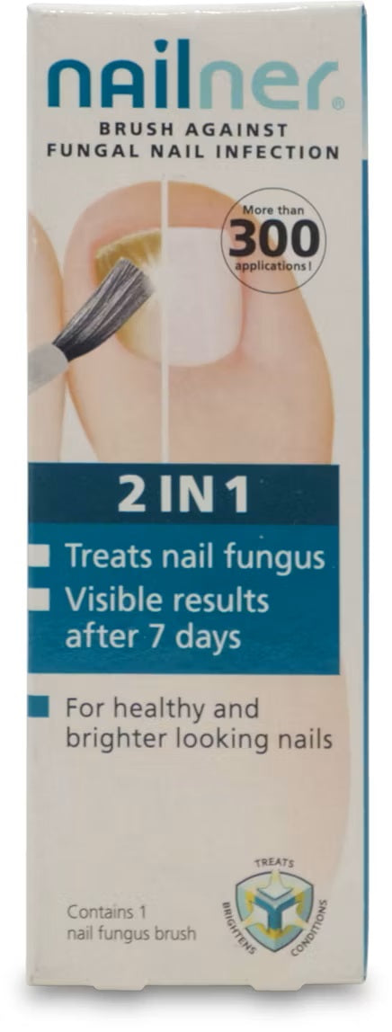 Nailner 2-In-1 Fungal Nail Brush 5ml