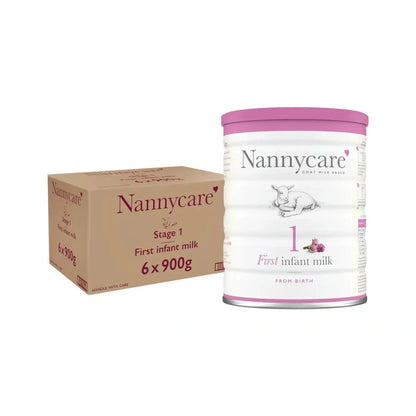 Nannycare Stage 1 Goats Milk Baby Milk/Formula 800g x 6 Tins