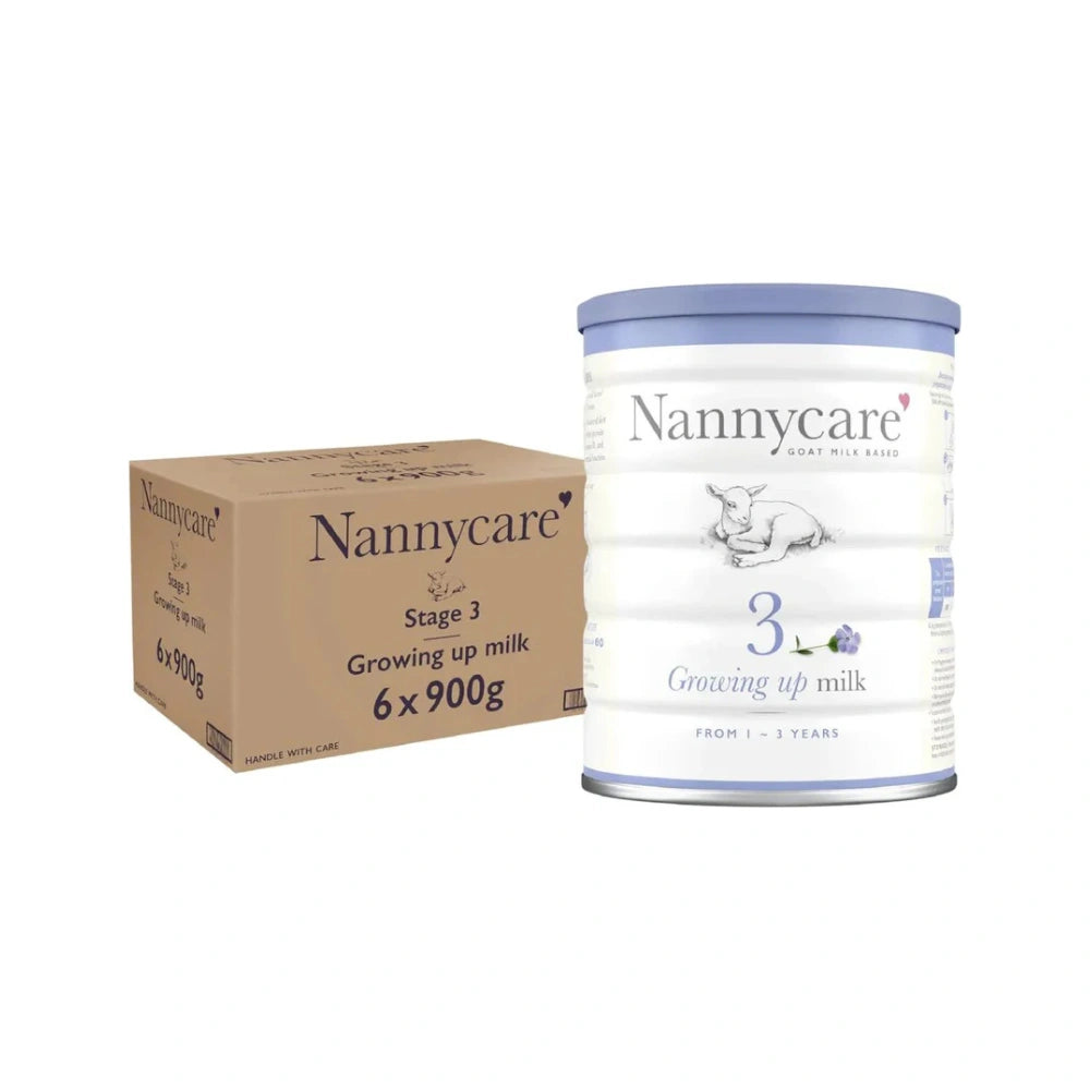 Nannycare Stage 3 Goats Milk Baby Milk/Formula 800g x 6 Tins