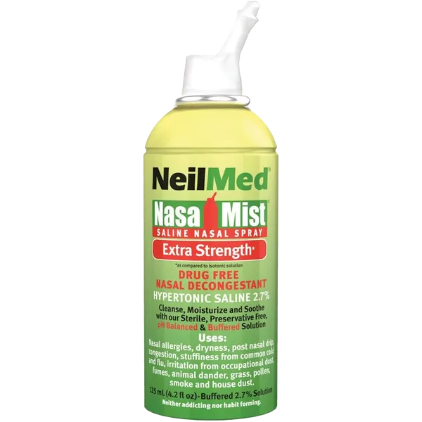 NeilMed NasaMist Extra Strength Hypertonic Saline Spray 125ml